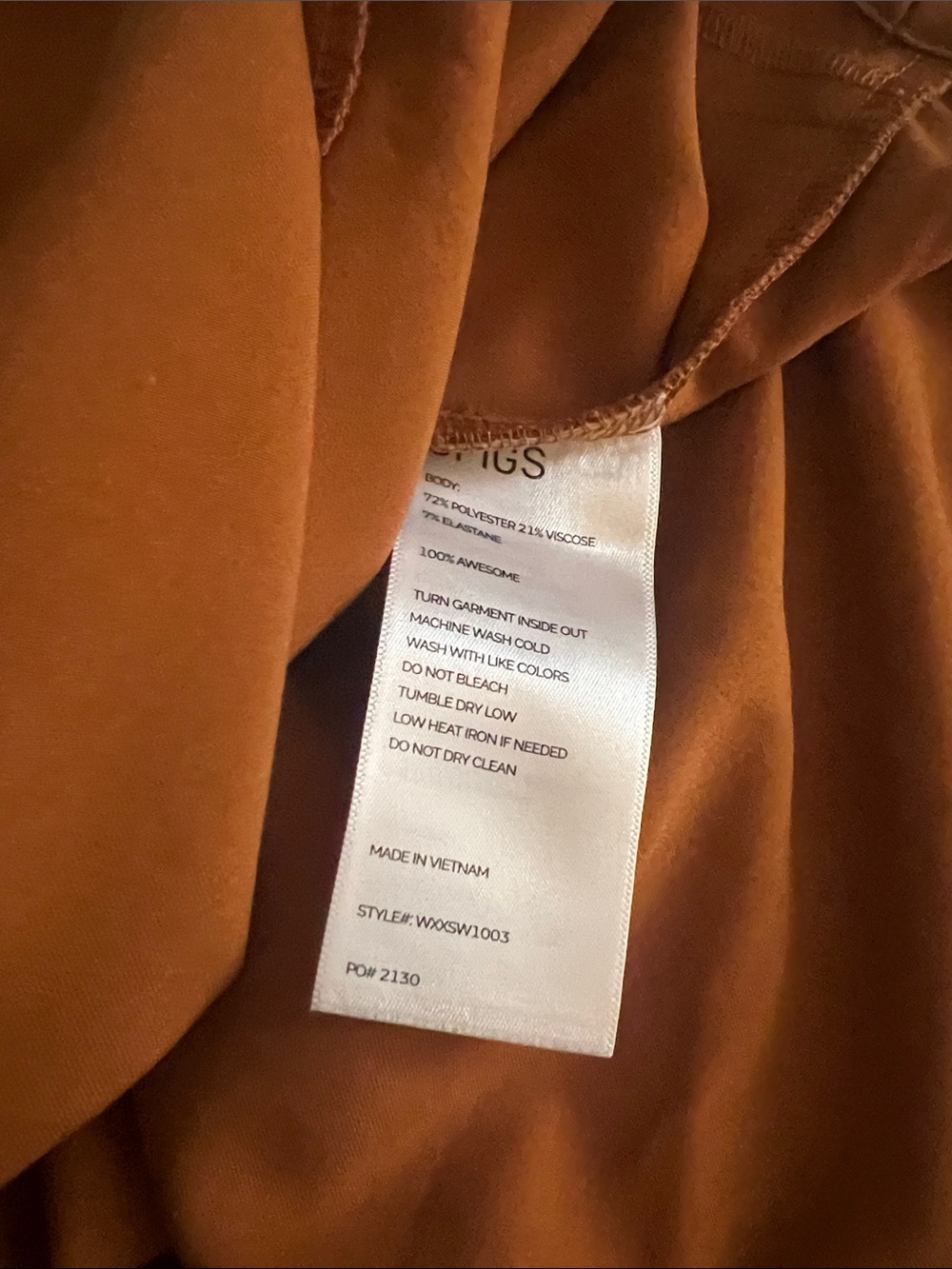 FIGS Rafaela Top in color Atlantic Fall - Picture 4 of 4